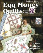 Egg Money Quilts Book cover